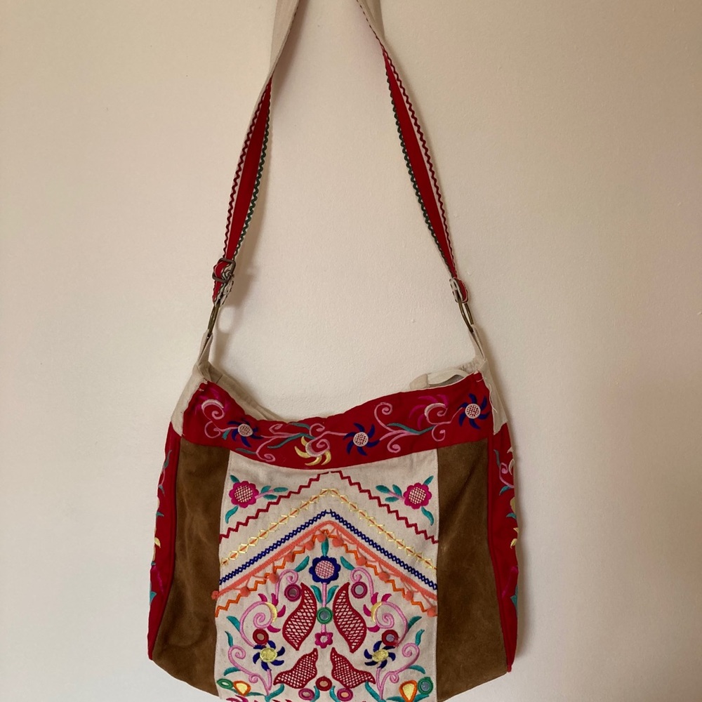 Large Boho Cross Body Bag
